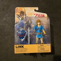 Legend Of Zelda Link With Master Sword And Shield - Jakks Pacific Sealed - $23.70