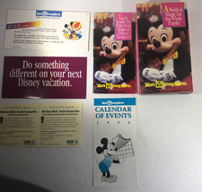 Rare Walt Disney World  Vacation Planning Video VHS - £31.55 GBP