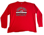 NHL Hockey Carolina Hurricanes 3XL Red Long Sleeve TShirt - $19.68
