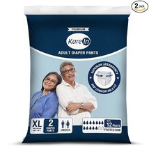KareIn Premium Adult Diaper Pants, Extra Large 100-150 Cm , Unisex, Leak... - $24.99