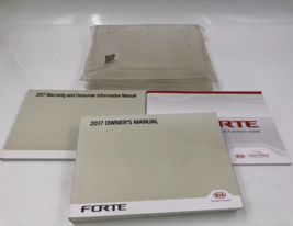 2017 Kia Forte Owners Manual Handbook Set with Case OEM H03B06080 - £35.40 GBP