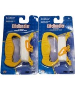 Kite Handler Kite String Winder 15LB x 300 ft Nylon Yellow Lot of 2 New - £6.29 GBP