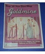Doo Wop Goldmine Magazine Vintage 1992 Platters Del Vikings Cleftones Bo... - $54.23 CAD
