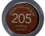 Revlon Colorstay Soft &amp; Smooth Lipcolor #205 BLISSFUL HONEY SEALED See A... - £39.21 GBP