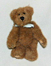 Collectible Boyds Bear 6&quot; Retired 1990-1997 Light Blue Bow - £6.32 GBP