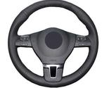 Steering Wheel Cover For Volkswagen Vw Golf Passat B7 P - £15.71 GBP