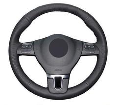 Steering Wheel Cover For Volkswagen Vw Golf Passat B7 P - £15.63 GBP