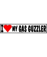 I LUV My Gas Guzzler - Decal - 10 inch X 2 inch (4X4 Vehicle Decal) - £3.75 GBP