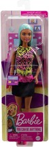 Barbie Makeup Artist Doll with Teal Hair Incl. Makeup Palette Brush NEW - £10.82 GBP