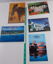 post cards lot of 5, florida see photos ( A327) - £3.10 GBP