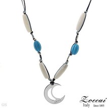 Zoccai Agates &amp; Turquoise Necklace - £38.97 GBP