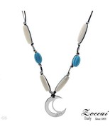 ZOCCAI AGATES &amp; TURQUOISE NECKLACE - £37.77 GBP