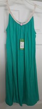 LILLY PULITZER Swing Dress Sienna Metallic Braided Neckline Lagoon Green... - £70.93 GBP