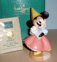 Disney WDCC Brave Little Tailor Princess Minnie Mouse 1996 Figurine 7&quot; in Box - £43.28 GBP