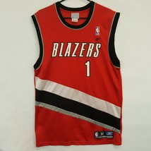 Vintage Reebok NBA Portland Trail Blazers Derek Anderson 1 Basketball Jersey M - $116.58