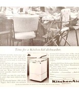 1966 KitchenAid Portable Dishwasher Advertisement Kitchen Appliances DWLL10 - $551.07 MXN