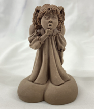 VTG Lil&#39; Sweet Heart&#39;s Small Native Sculpture TnT 1995 Angel Kiss Adobe ... - $11.39