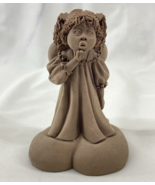 VTG Lil&#39; Sweet Heart&#39;s Small Native Sculpture TnT 1995 Angel Kiss Adobe ... - $15.57 CAD