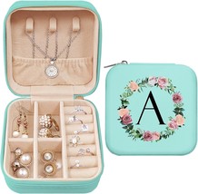 Travel Jewelry Case Holder Organizer Necklace Ring Earring Small Jewelry... - £19.46 GBP