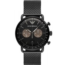 Emporio Armani Men's Watch Aviator AR11142 Chronograph - £123.89 GBP