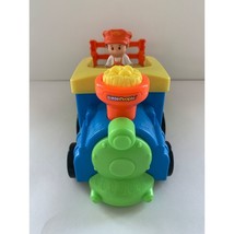 Little People Fisher Price Choo Choo Train With Conductor Makes Sounds S... - £11.18 GBP