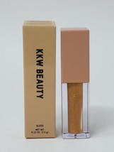 New Rare KKW Beauty Lip Gloss Gold Sparkle - $24.31