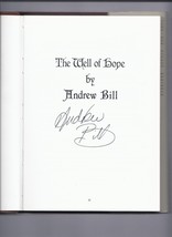 Enchantica Well of Hope By Andrew Bill Signed hardback book RARE HTF - $82.07