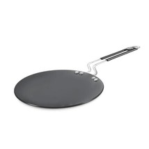 Hard Anodised Plus Cookware Induction Base Roti Tawa | Black | 22.5cm | Perma-Co - £56.92 GBP