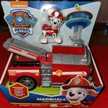 NEW Paw Patrol, Marshall’s Fire Engine Vehicle with Collectible Figure - £7.77 GBP