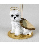 Small Angel WESTIE WEST HIGHLAND Dog Breed Angel Christmas Ornament - £11.74 GBP
