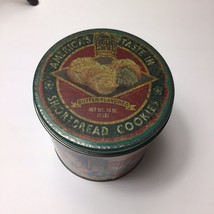 Bakers Estate Americas Taste In Shortbread Cookies Tin Can - $5.94