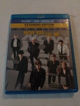 Now You See Me (Blu-ray/DVD, 2013, 2-Disc Set) Jesse Eisenberg, Mark Ruffalo - £5.33 GBP