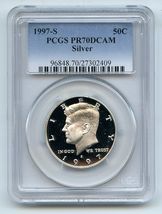 1997 S 50C Kennedy Half Dollar Proof PCGS PR69DCAM  20190046 - $19.99
