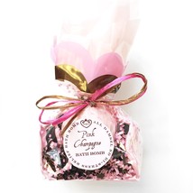 Pink Champagne Bath Bomb with Organic Coconut Oil - £7.00 GBP+