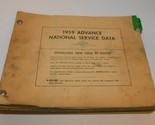 1959 Advance National Service Data cadillac DeSoto Willys Chevy Buick Fo... - £19.53 GBP