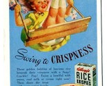 Kellogg&#39;s Rice Krispies Blotter Swing to Crispness - $9.90