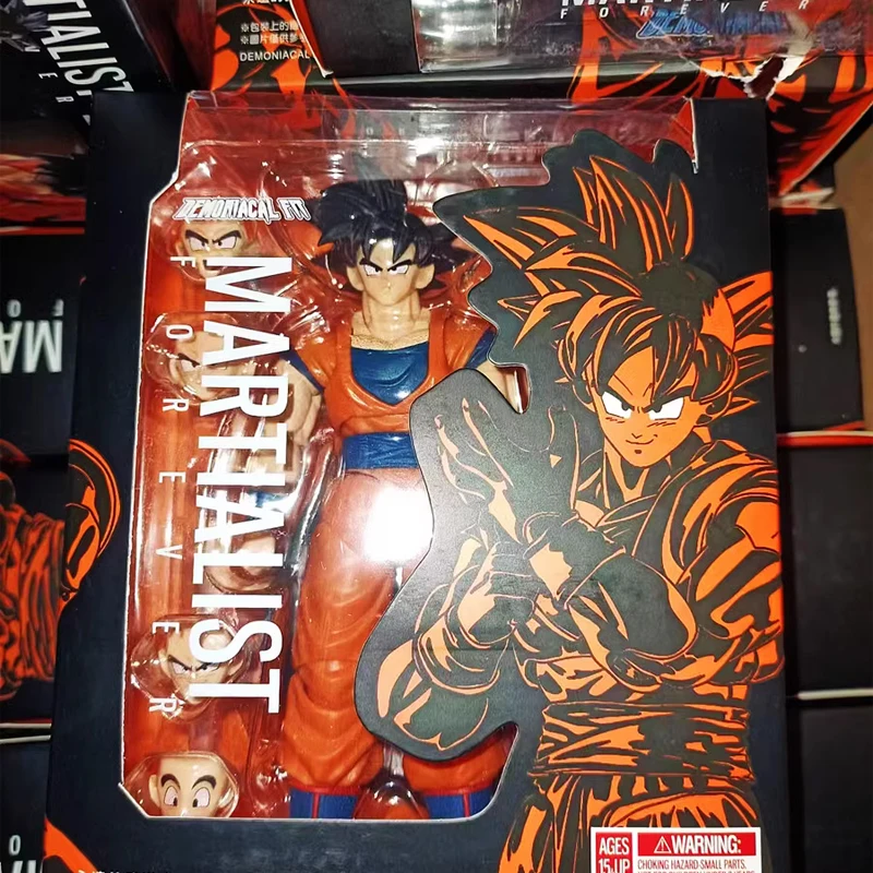 In Stock New Demoniacal Fit Dragon Ball S.H.Figuarts Martialist Forever Goku 3.0 - £82.88 GBP+