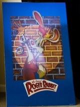 An item in the Entertainment Memorabilia category: Who Framed Roger Rabbit Poster 35 x 23 Mounted on Foam Core Board 1987 Excellent