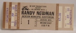 RANDY NEWMAN - VINTAGE 1978 UNUSED WHOLE CONCERT TICKET - $12.00