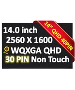 NEW 14.0&quot; WQHD IPS laptop LCD Screen B140QAX01.H non-touch - $124.70