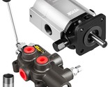 Bestauto Log Splitter Pump Kit 25 Gpm Auto Control Detent Valve 1/2&quot; Wor... - $242.94