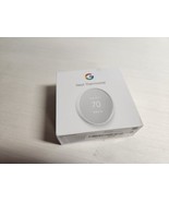 Google Nest G4CVZ GA01334-US Programmable Wi-Fi Smart Thermostat Snow  - $44.55