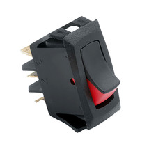 Cole Hersee Narrow Body Curved Rocker Switch SPST On-Off 3 Blade [54007-BP] - $5.26