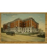 Vintage Postcard Sims Hall Syracuse University NY Salina Station Cancel ... - £7.84 GBP