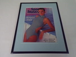 Paulina Porizkova 11x14 Framed ORIGINAL 1989 Sports Illustrated Swimsuit Cover - £27.21 GBP