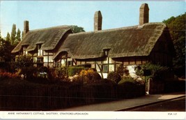 Anne Hathaways Cottage Stratford Upon Avon England Postcard - £5.92 GBP