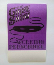 Madonna The Girlie Show Backstage Pass Original 1993 Music Concert Tour Purple - $17.36