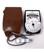 WALZ CORONET B EXPOSURE METER LIGHT METER WITH LEATHER CASE - NICE! - $317.22 MXN
