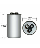 Jard 328P8010H44P37A5Z9 80+10 uF +/-6% 440-370 VAC/B Round Dual Capacito... - €46,59 EUR