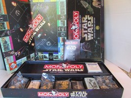 Milton Bradley Hasbro Star Wars Monopoly Board Game Collector Litd Edition 3811 - £39.52 GBP